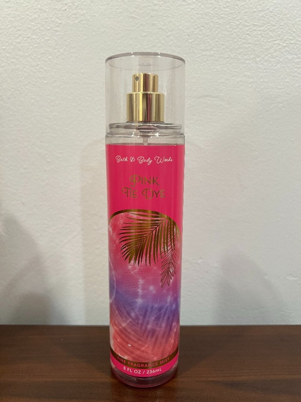 Bath & Body Works Pink Tie Dye Fine Fragrance Mist 8 fl oz